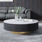 [Pre-Order] Home Studio Circle Premium Coffee Table โต๊ะกลางท็อปหินอ่อน