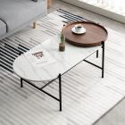 [Pre-Order] Home Studio Design Coffee Table โต๊ะกลางรับแขกดีไซน์ไม้ผสมหินอ่อน