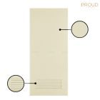 PROUD Model MD02 PVC bathroom door smooth door Coating door Antimold and black period size 70x200x35 cm