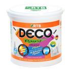 RTB Paint - (ชนิดเนียน)Deco Paint สีทาอาคารภายนอก 1 gal.