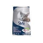 Silver Fit & Firm อาหารแมวแบบเม็ดซิลเวอร์ สูตรรสปลาทะเล สำหรับแมวอายุ 1 ปีขึ้นไป Greatestpetshop ขนาด 1.2 kg