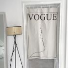 Zdecor ผ้าม่านสีขาว ลาย Vogue