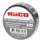 HACO เทปพันสายไฟ PVC ขนาด 18 เมตร สีดำ รุ่น TP18002