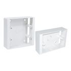 HACO กล่องลอย พลาสติก สำหรับหน้ากาก Surface Mounting Plastic Box 1-6 ช่อง รุ่น PR-B003 , PR-B006