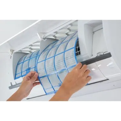 24 FIX Wall air conditioner cleaning, size not more than 40,000 btu