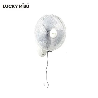 LUCKY MISU ลัคกี้มิตซู พัดลมติดผนัง 16 นิ้ว 1 เชือก (สีขาว) LM959